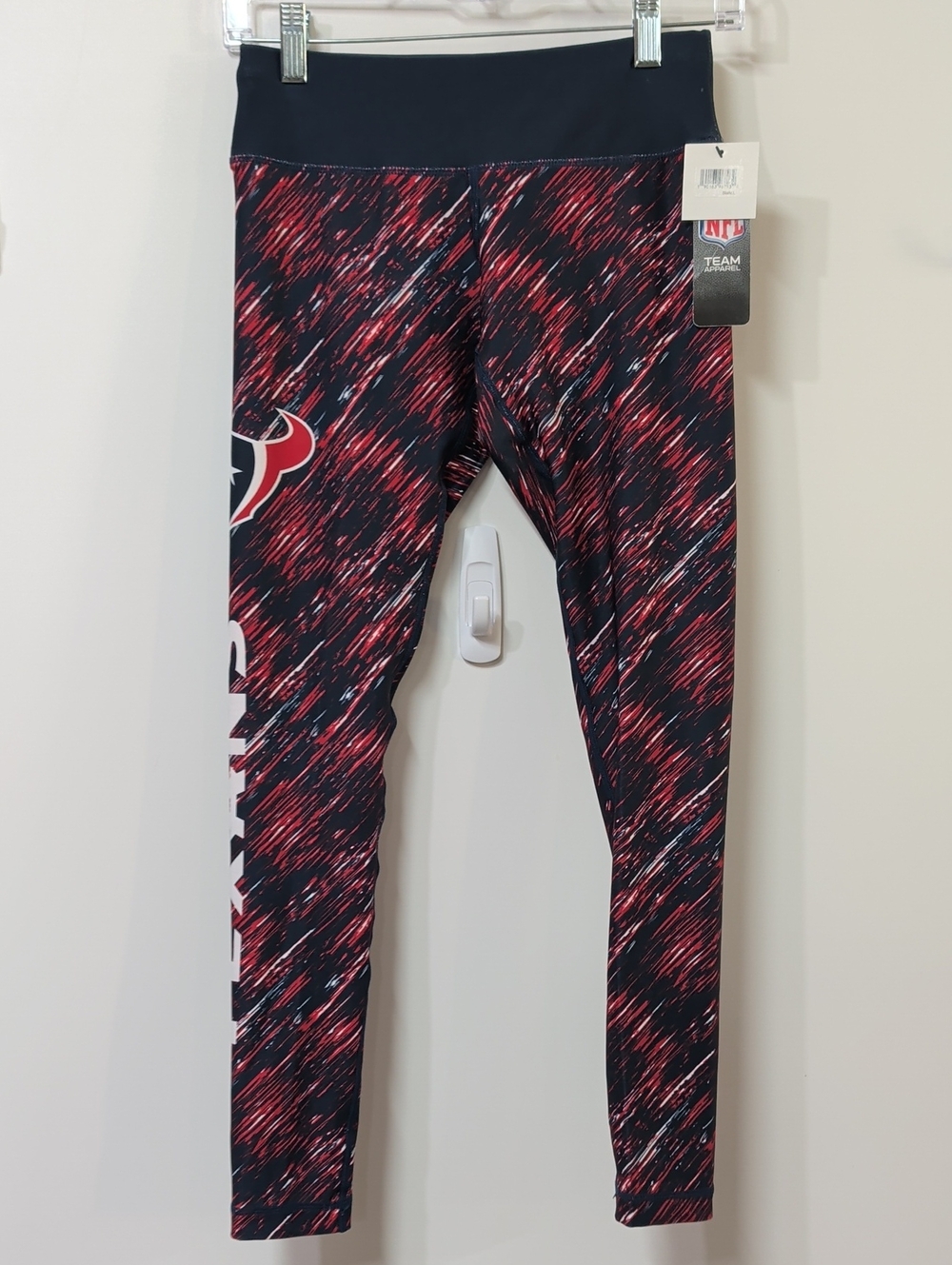 NFL Team Apparel Houston Texans Mid-Rise Graphic Leggings Size Small